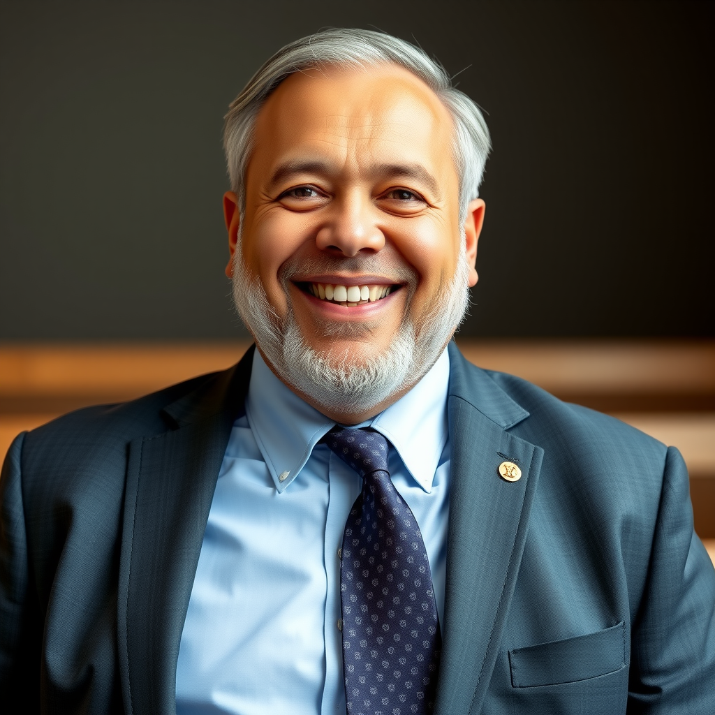 Professional headshot of James M., a veteran in business attire smiling confidently, representing successful career transition
